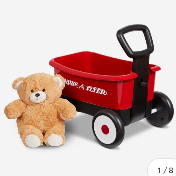 ✨NEW✨ RADIO FLYER Wagon Walker with Teddy (NIB) - Picture 4 of 8